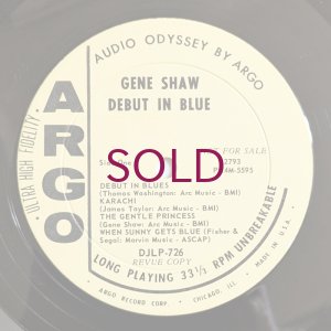 画像4: Gene Shaw - Debut In Blues