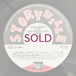画像3: Helen Merrill with Gary Peacock Trio - Sposin'