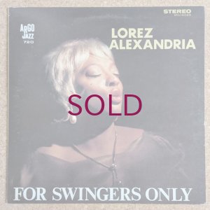 画像1: Lorez Alexandria - For Swingers Only