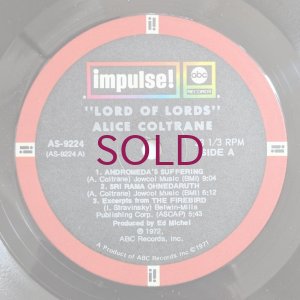 画像5: Alice Coltrane - Lord Of Lords