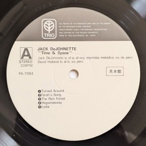 画像3: Jack DeJohnette - Time & Space