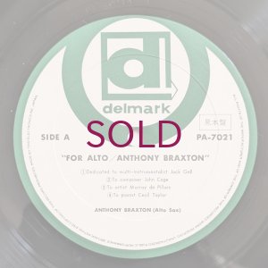 画像5: Anthony Braxton - For Alto