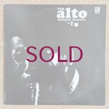Anthony Braxton - For Alto