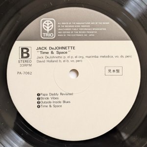 画像4: Jack DeJohnette - Time & Space