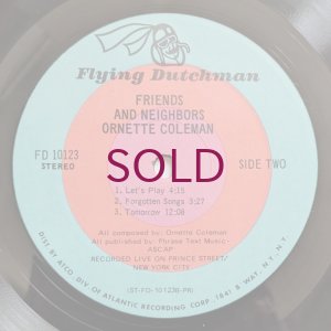 画像6: Ornette Coleman - Friends & Neighbors / Ornette Live At Prince Street
