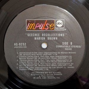 画像6: Marion Brown - Geechee Recollections