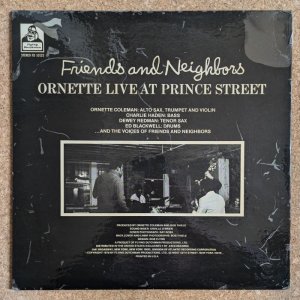 画像2: Ornette Coleman - Friends & Neighbors / Ornette Live At Prince Street