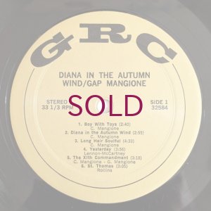 画像3: Gap Mangione - Diana In The Autumn Wind