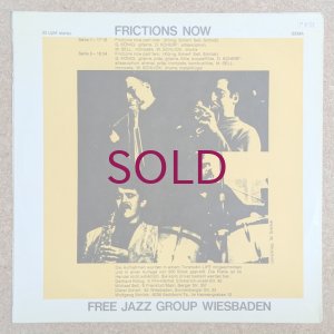 画像2: Free Jazz Group Wiesbaden - Frictions Now