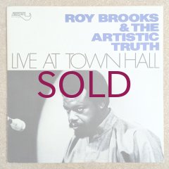 ROY BROOKS / LIVE AT TOWN HALL 国内盤 LP Roy Brooks & The Artistic Truth - Live At Town Hall - UNIVERSOUNDS