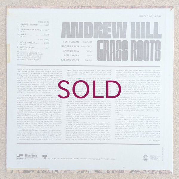 Andrew Hill - Grass Roots - UNIVERSOUNDS