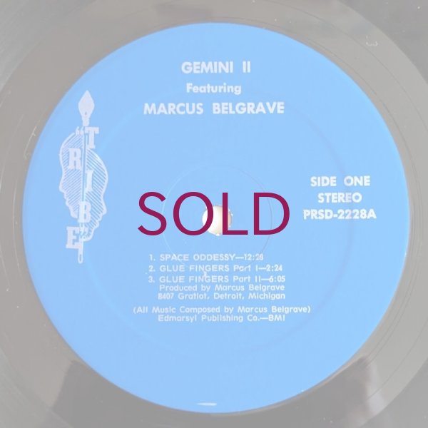 Marcus Belgrave / Gemini ll original 青ラベ Marcus Belgrave - Gemini II - UNIVERSOUNDS