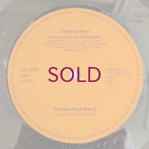 画像4: Free Jazz Group Wiesbaden - Frictions Now
