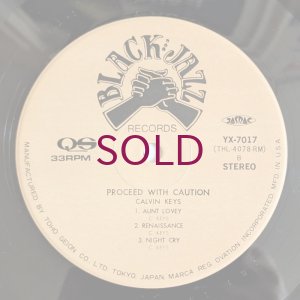画像4: Calvin Keys - Proceed With Caution