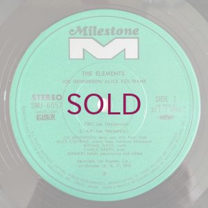 画像3: Joe Henderson featuring Alice Coltrane - The Elements